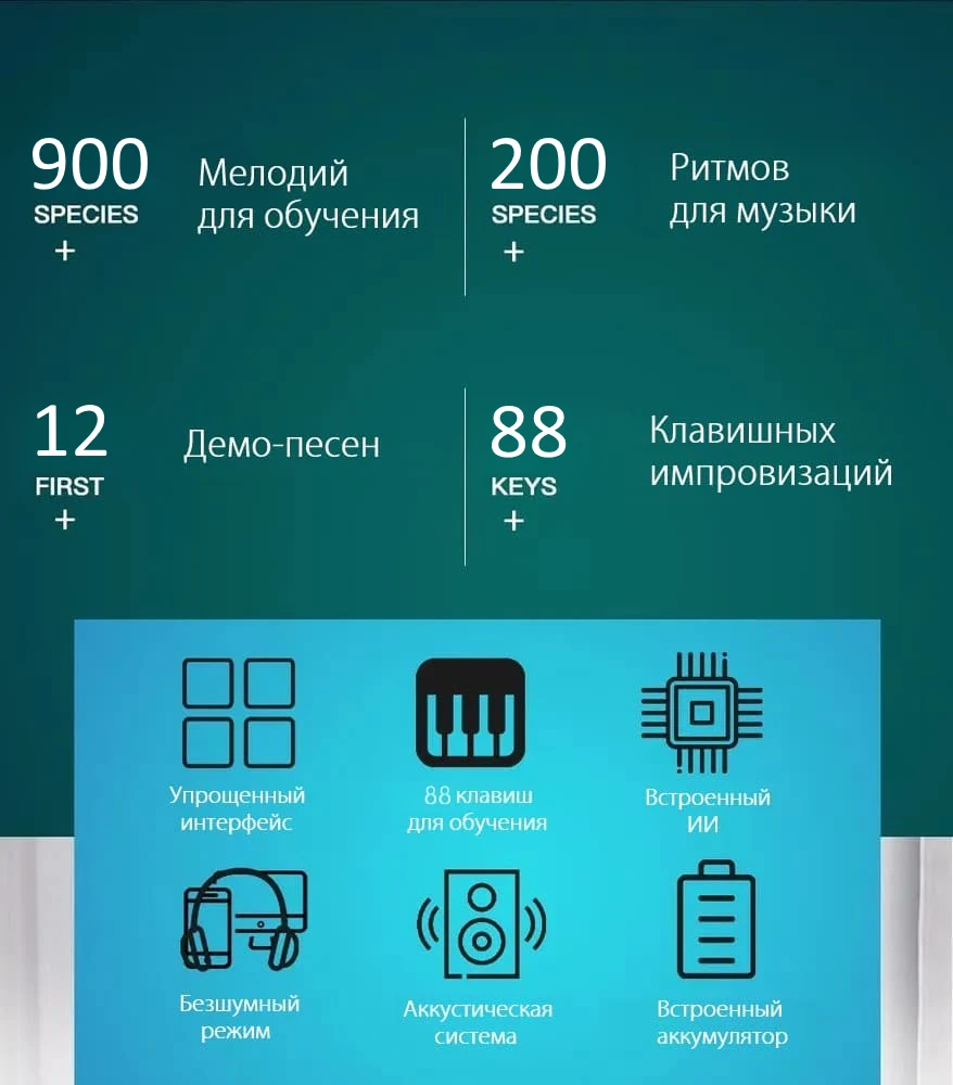 Пианино-синтезатор купить для начинающих и профессионалов в подарок